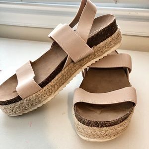 Madden Girl platform sandals